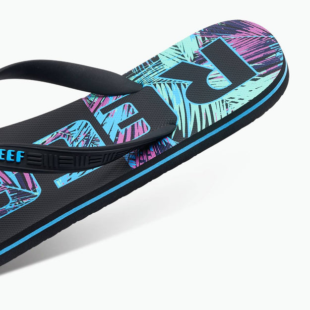 REEF SEASIDE PRINTS - NEON REEF PALM