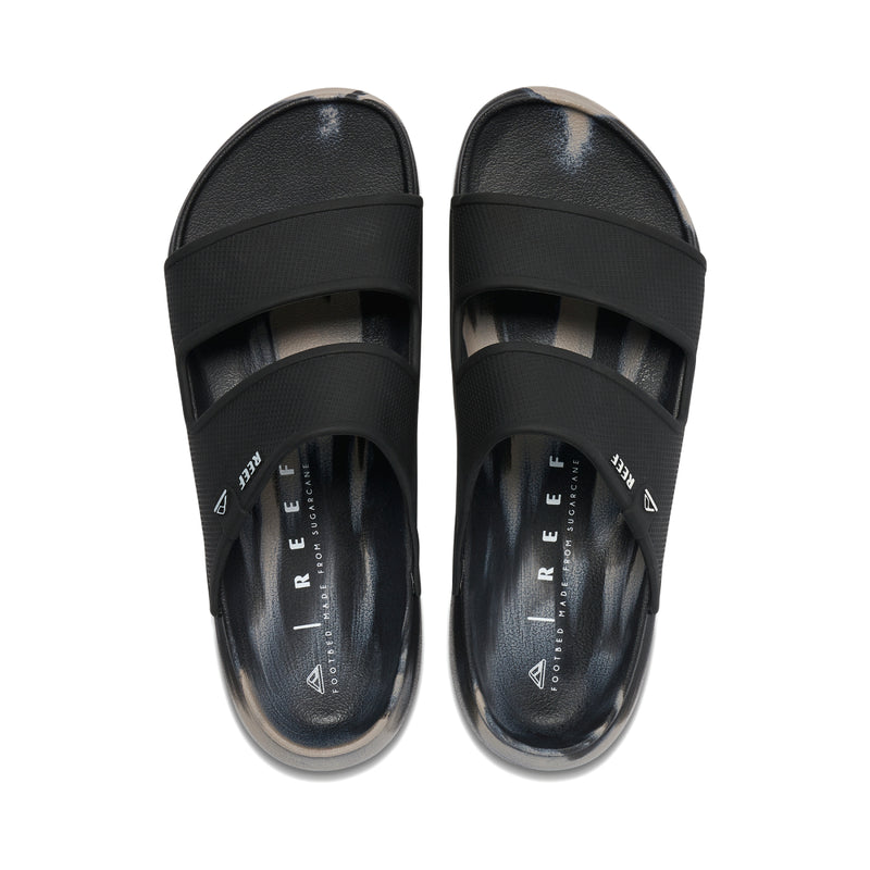 OASIS DOUBLE UP - BLACK/TAUPE MARBLE