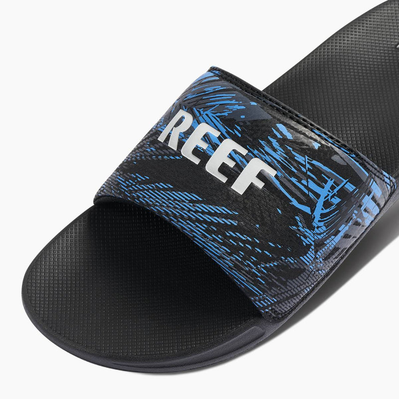 REEF ONE SLIDE - BLACK FADED PALM