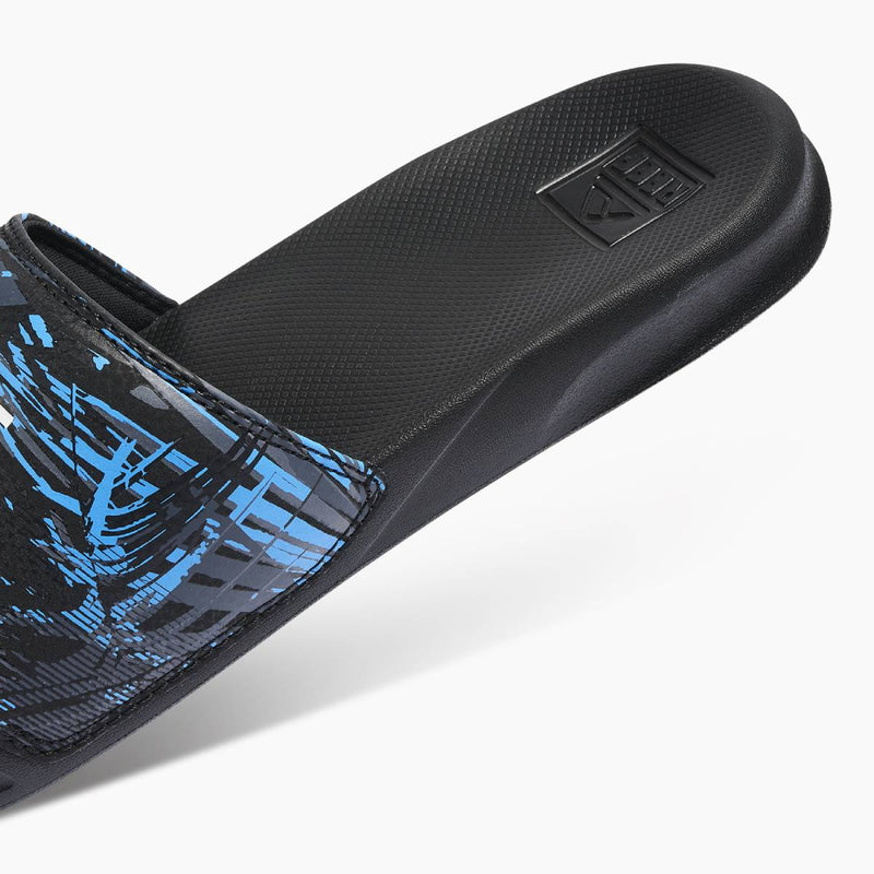 REEF ONE SLIDE - BLACK FADED PALM