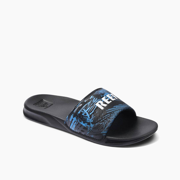 REEF ONE SLIDE - BLACK FADED PALM