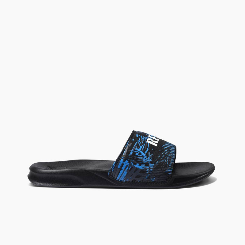 REEF ONE SLIDE - BLACK FADED PALM