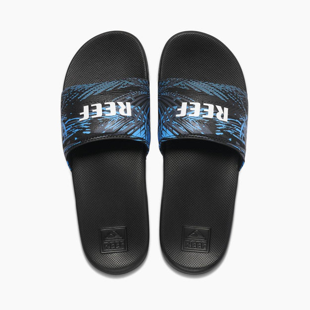 REEF ONE SLIDE - BLACK FADED PALM