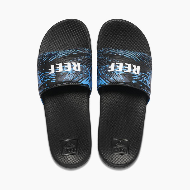 REEF ONE SLIDE - BLACK FADED PALM